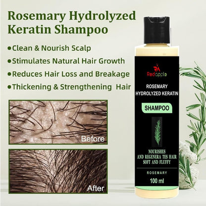 Rosemary Hydrolyzed Keratin Shampoo 100 ml Pack of 1