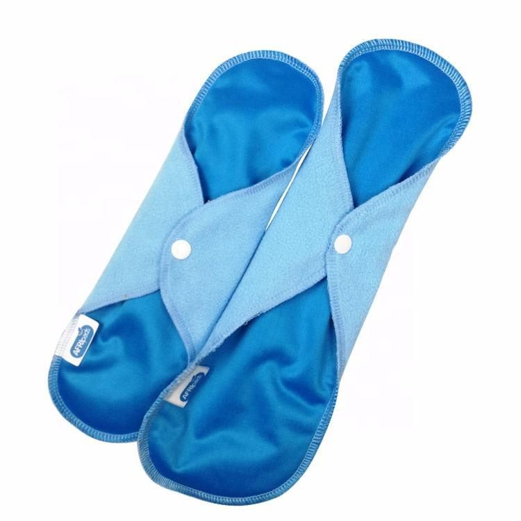 Washable Sanitary Pads Napkin Reusable Waterproof Cloth Menstrual Pads for Women (Assorted Colours)
